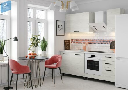 Кухонный гарнитур Адель, дуб крафт 