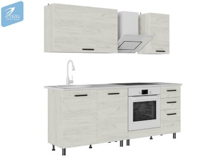 Кухонный гарнитур Адель, дуб крафт 