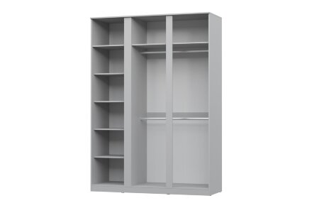 Шкаф трехдверный Stern (Штерн), белый  