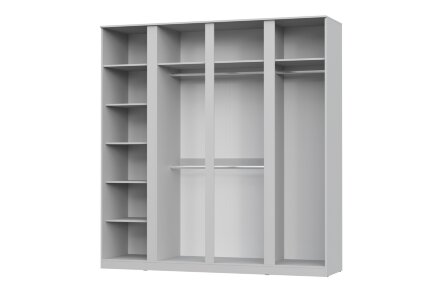 Шкаф четырехдверный Stern (Штерн), белый  