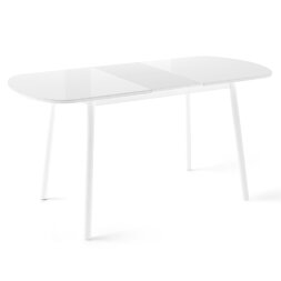 Стол раздвижной Мидел МИНИ, белый