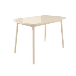 Стол раздвижной Мидел МИНИ, кремовый